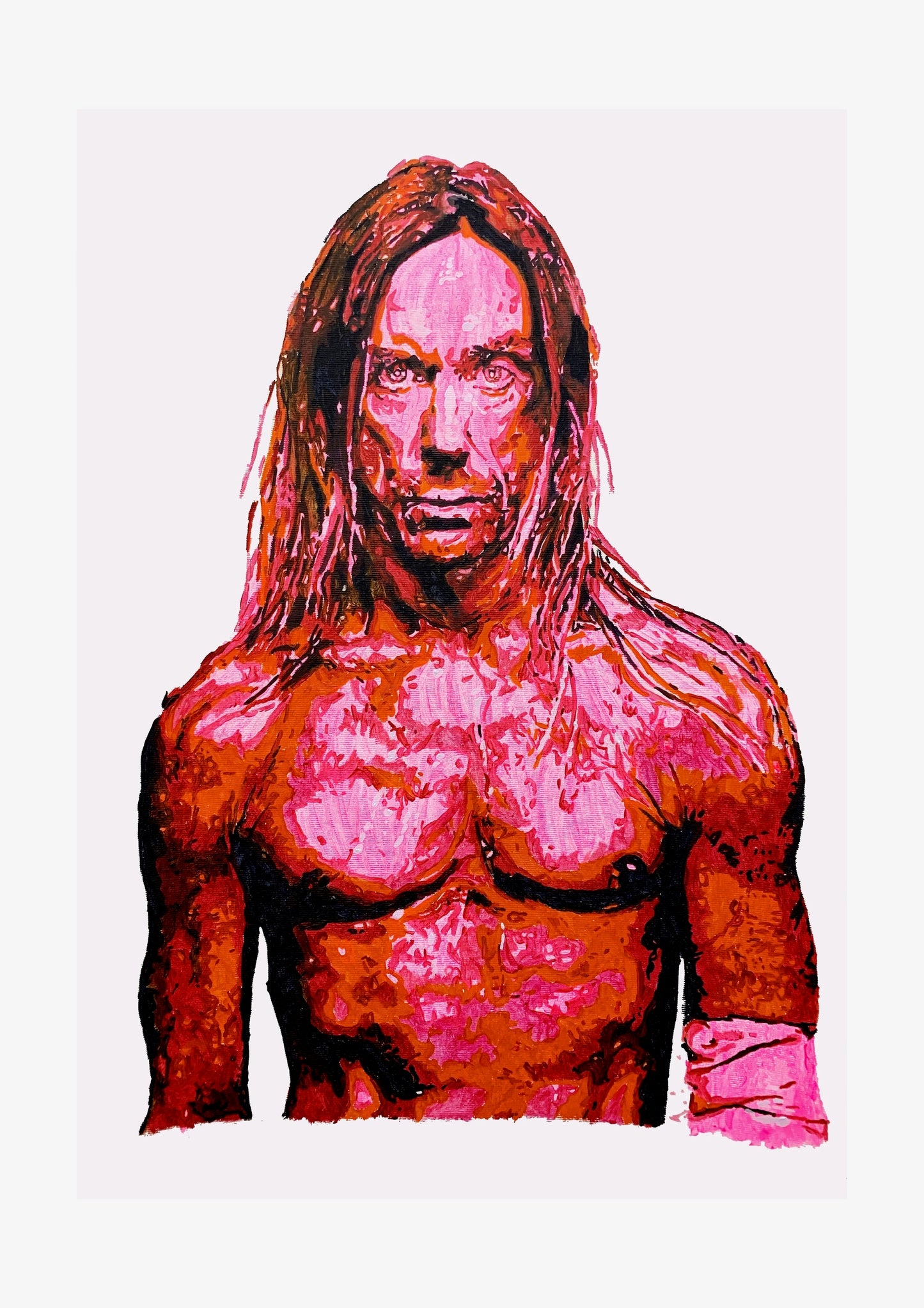 Iggy Pop Signed Print (various sizes)