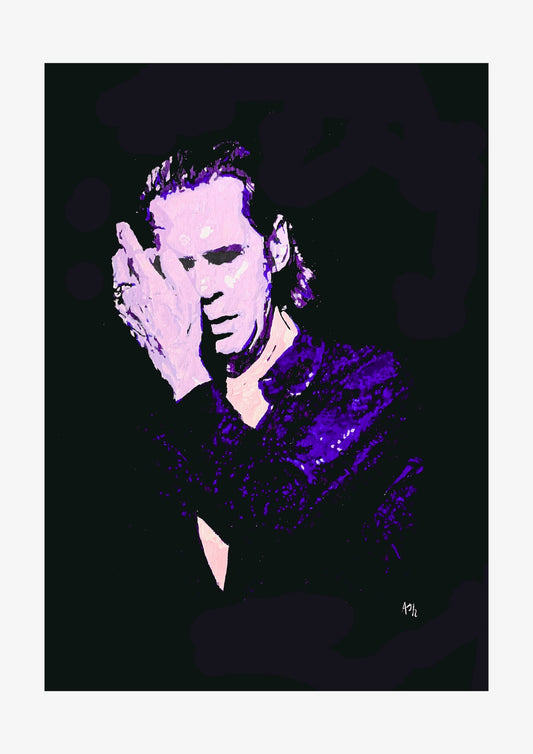 Nick Cave Signed Print