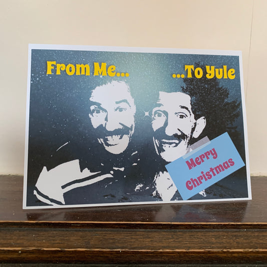 Chuckle Brothers Christmas Card: 13 x 18cm