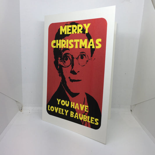 Carry On Charles Hawtrey Christmas Card: 13 x 18cm