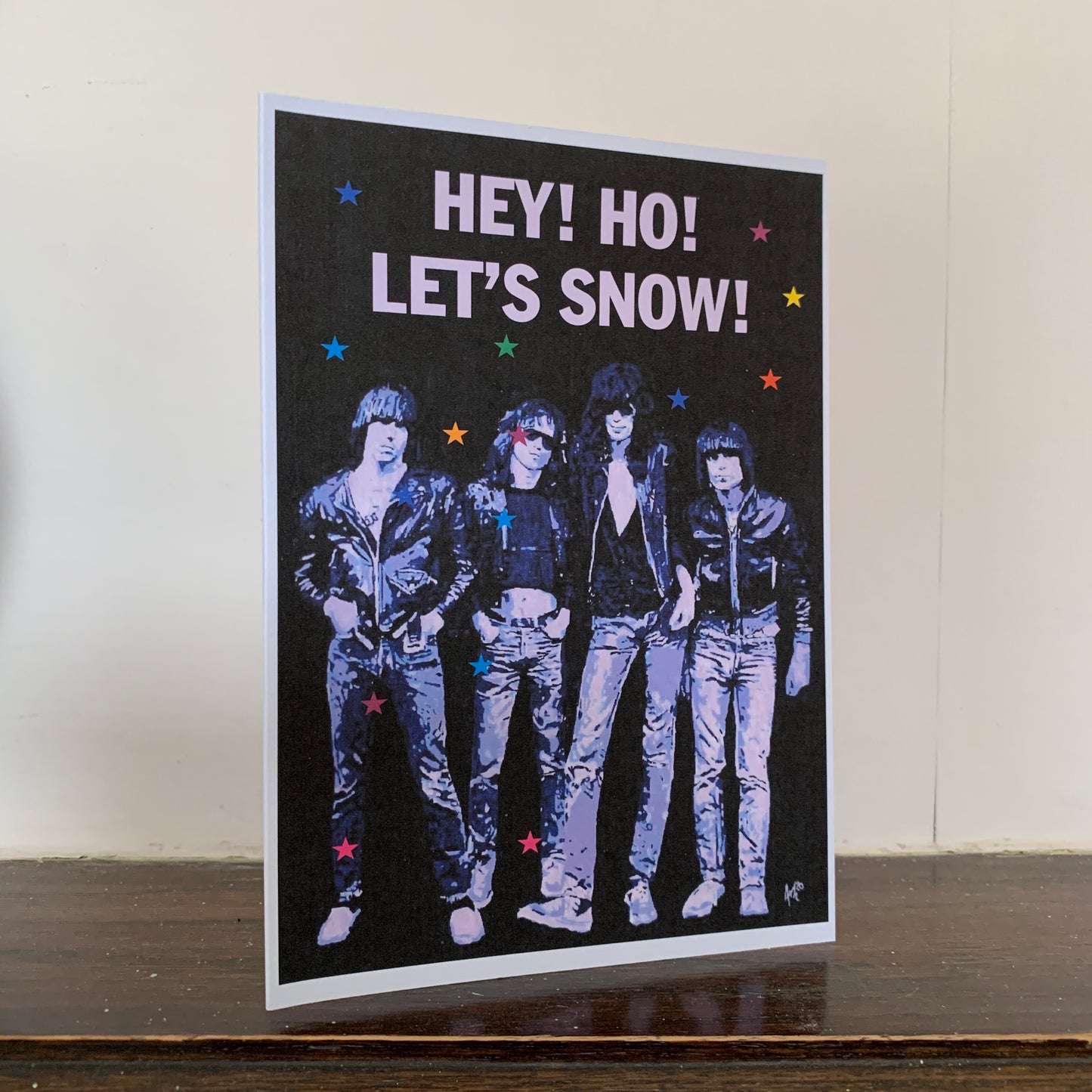 Ramones Christmas Card: 13 x 18cm