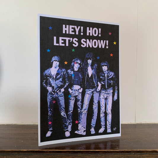 Ramones Christmas Card: 13 x 18cm