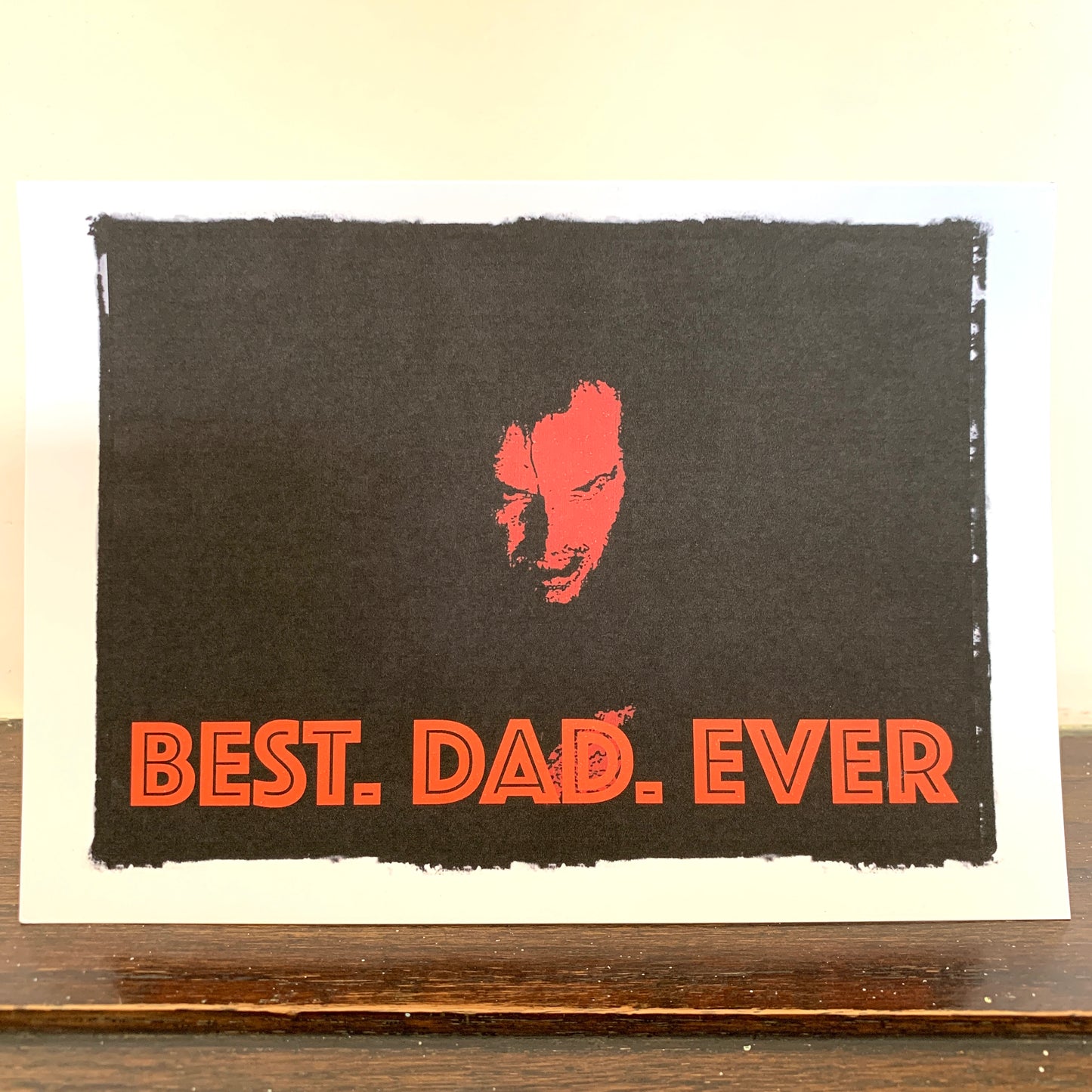 Father's Day The Shining Jack Nicholson Card: 13 x 18cm