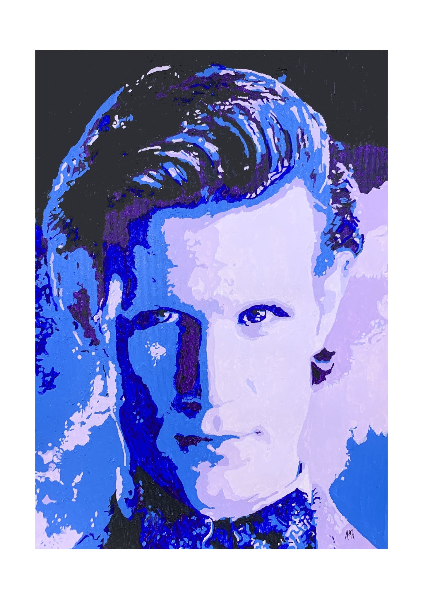 Dr Who 11th Doctor Matt Smith Signed Print