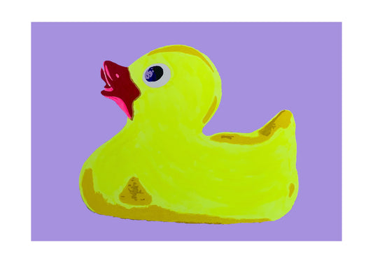 Rubber Duck Signed Print (various sizes)