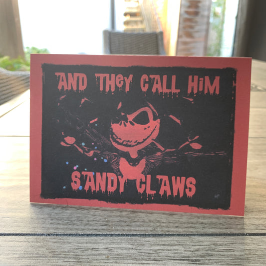 Jack Skellington Christmas Card: 13 x 18cm