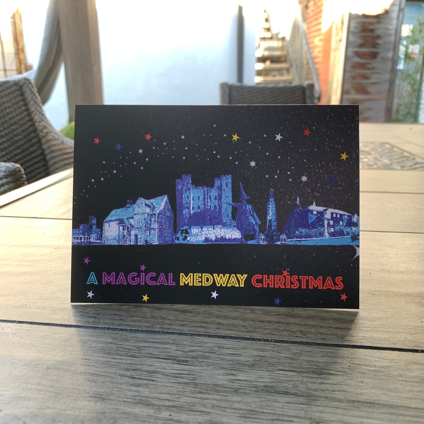 Magical Medway Christmas Card: 13 x 18cm