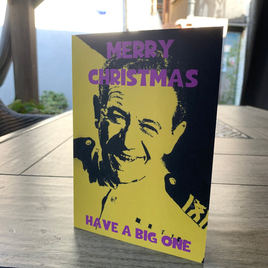 Carry On Sid James Christmas Card: 13 x 18cm