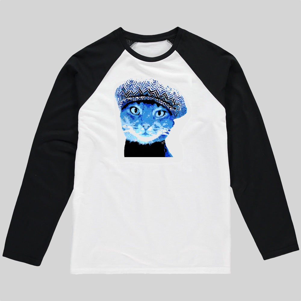 Baseball Top Cat In Hat (unisex adult)