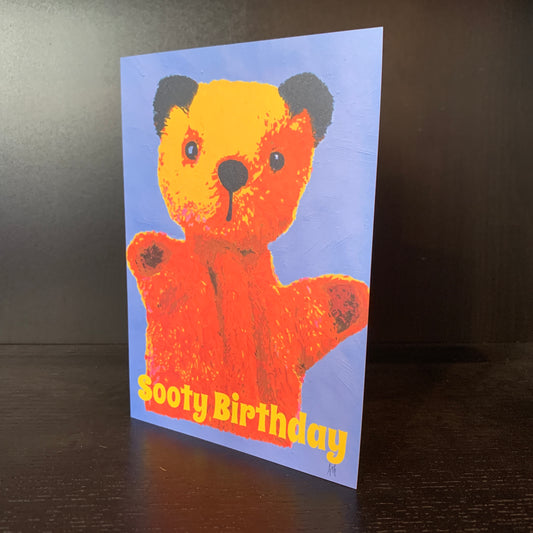 Sooty Birthday Card: 13 x 18cm