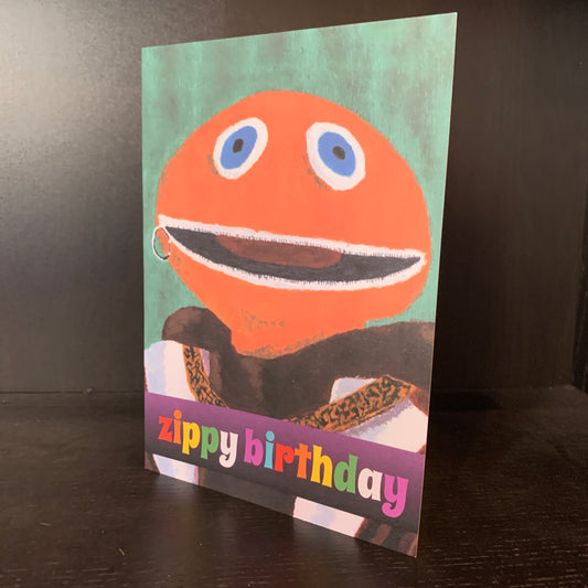 Zippy (Rainbow) Birthday Card: 13 x 18cm