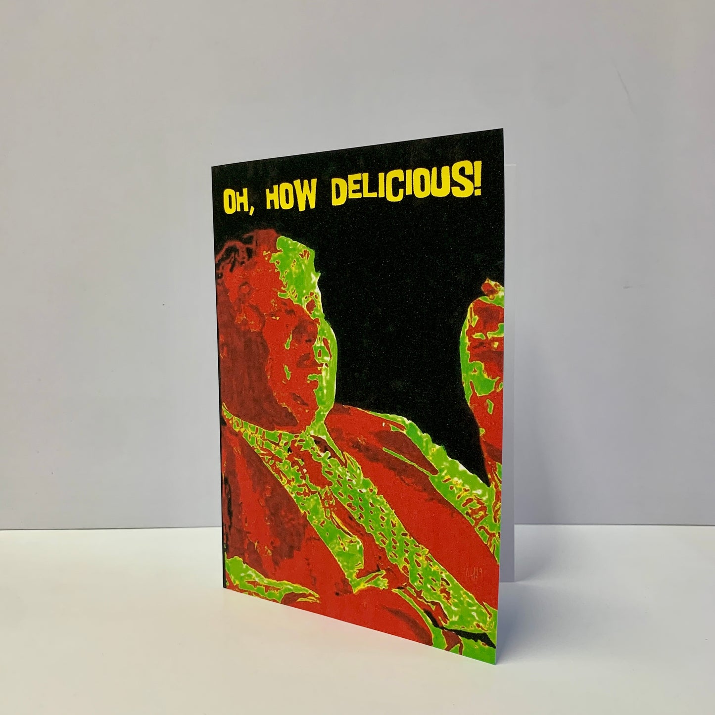 Withnail Uncle Monty How Delicious: 13 x 18cm