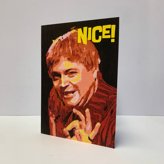 Jazz Club Fast Show Louis Balfour General / Romantic Card: 13 x 18cm