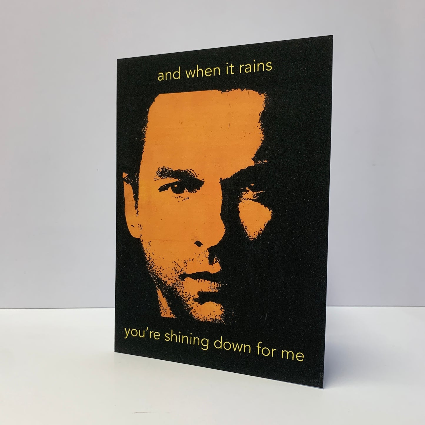 Depeche Mode Dave Gahan Romantic Valentines Card: 13 x 18cm