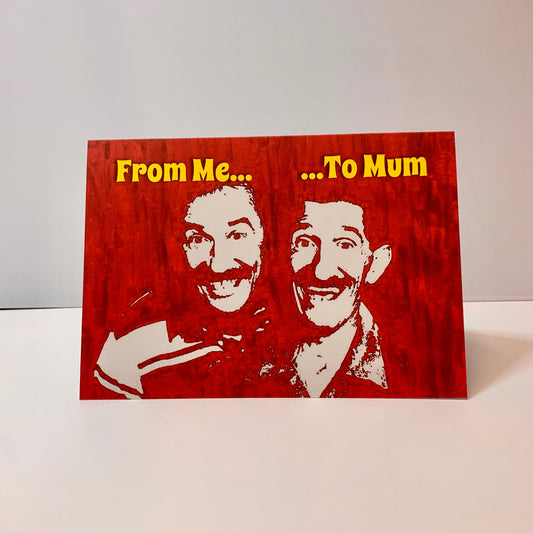 Mother's Day Chuckle Brothers Me To Mum: 13 x 18cm