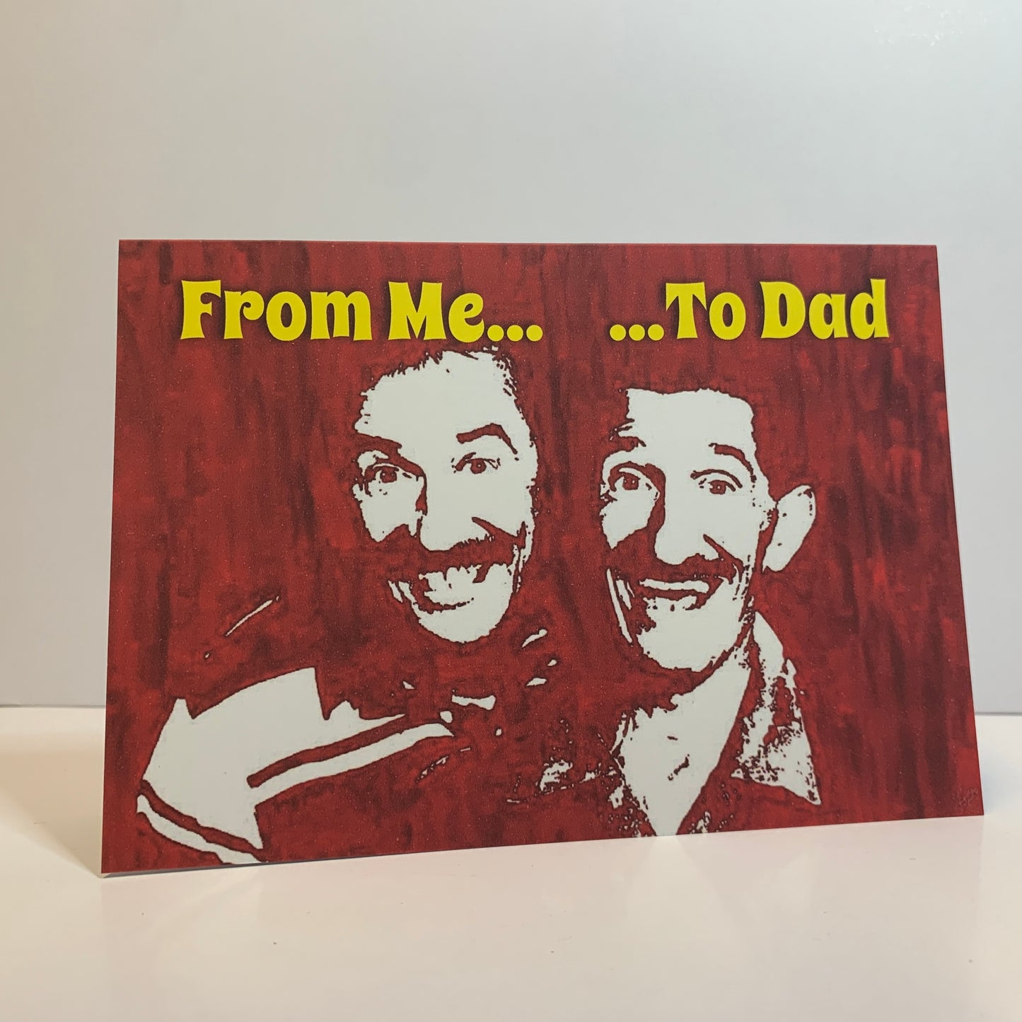 Father's Day Chuckle Brothers Card: 13 x 18cm