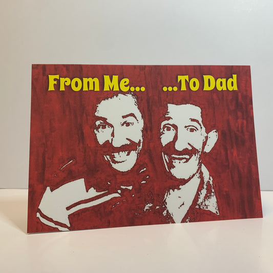 Father's Day Chuckle Brothers Card: 13 x 18cm