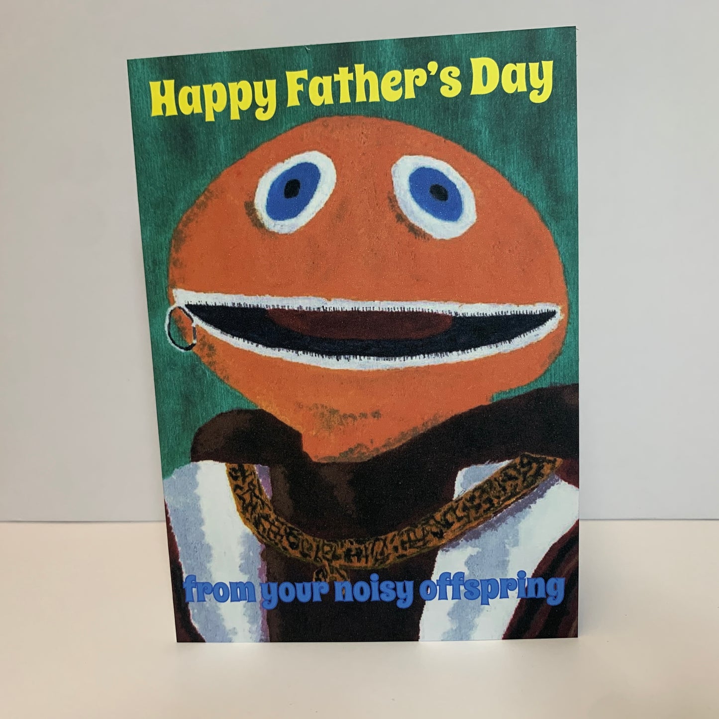 Father's Day Zippy Rainbow Noisy Offspring Card: 13 x 18cm