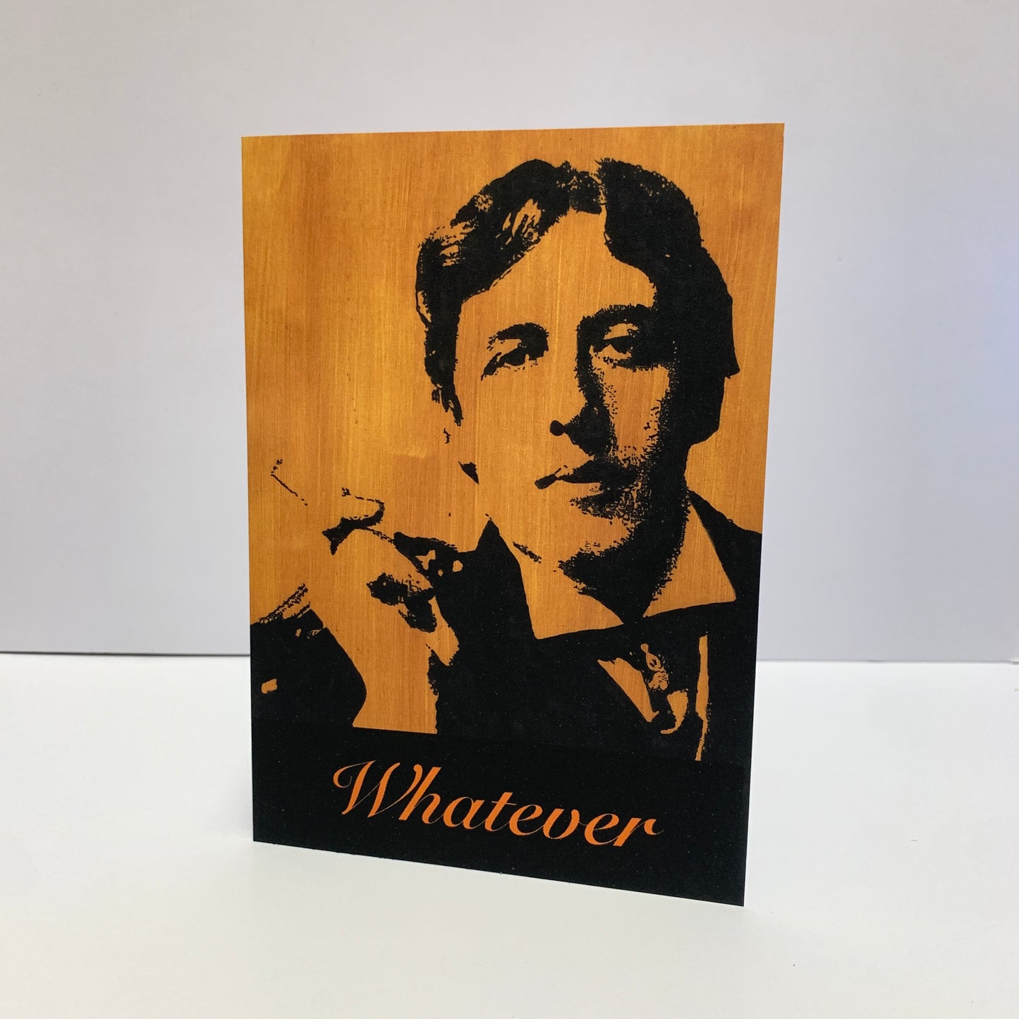 Oscar Wilde Whatever General Card: 13 x 18cm