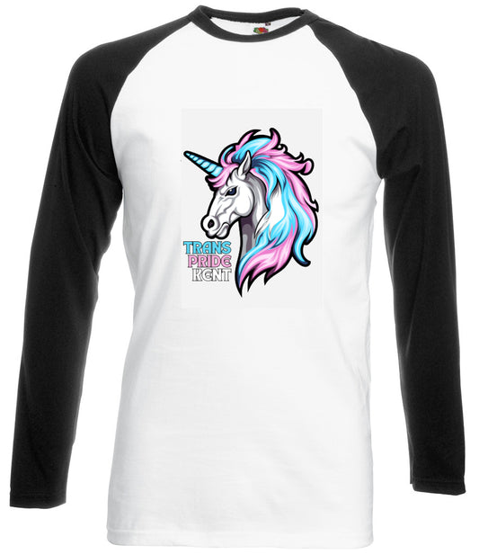 Baseball Top Trans Pride Logo (unisex adult)